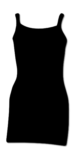 product image Calvin Klein Drape Front Dress in Black, size 12